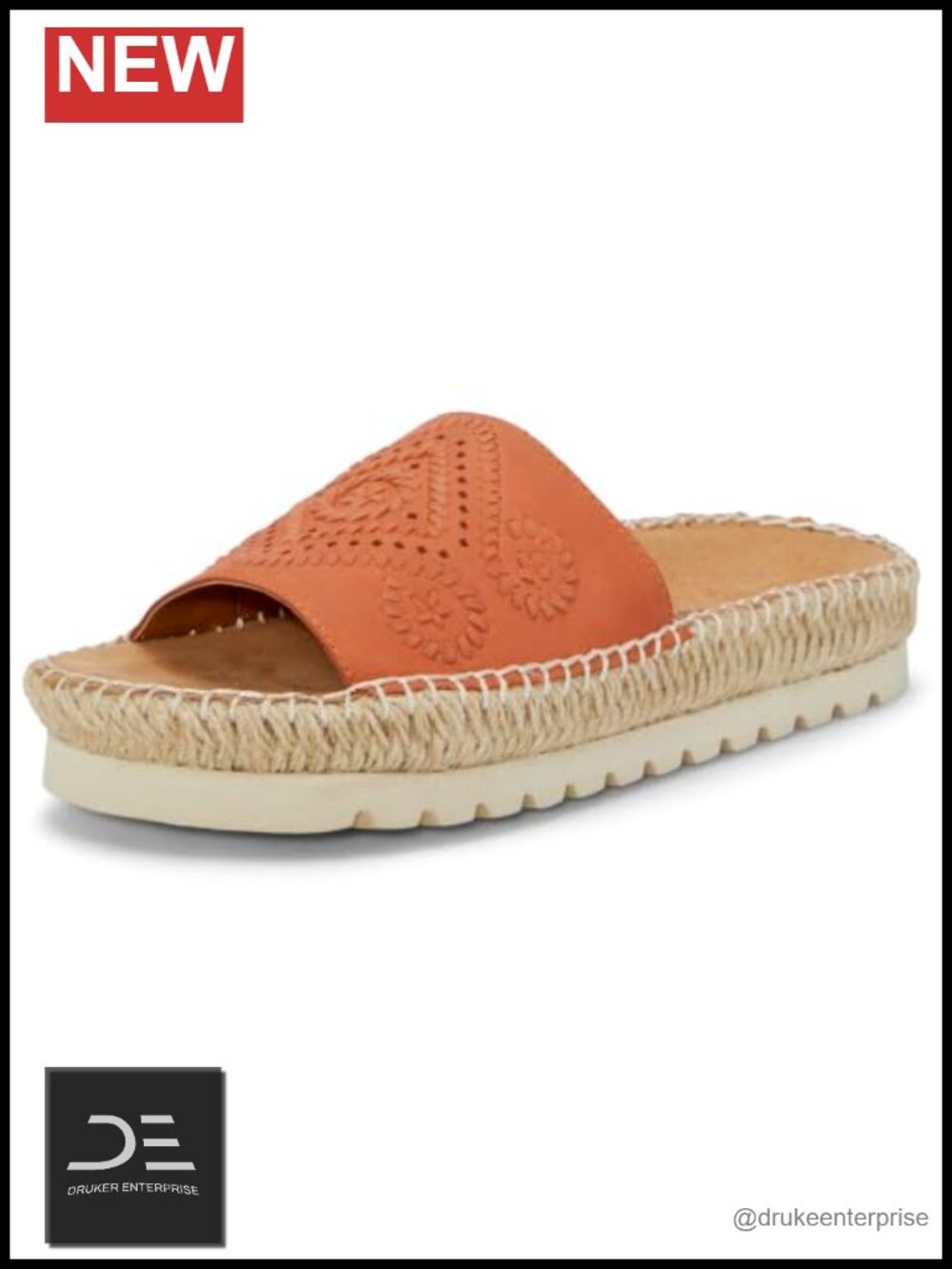 Lucky Brand Lemana Platform Sandals, Leather Upper, Slip-On, Breathable